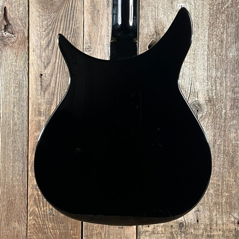 SOLD - Rickenbacker 350V63 Liverpool Semi Hollow Full Scale 2023 Jetglo - Mahar's Vintage Guitars