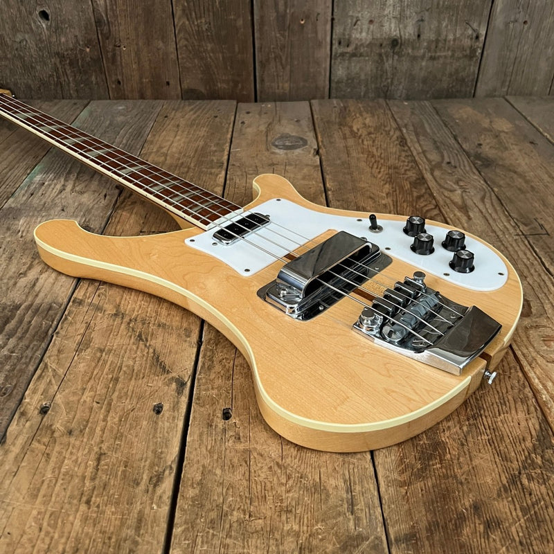 SOLD - Rickenbacker 4001 Bass Mapleglo 1974 - Mahar's Vintage Guitars