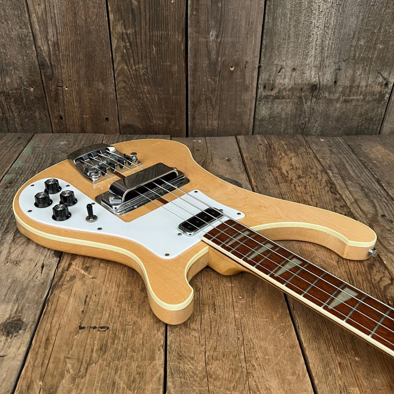 SOLD - Rickenbacker 4001 Bass Mapleglo 1974 - Mahar's Vintage Guitars