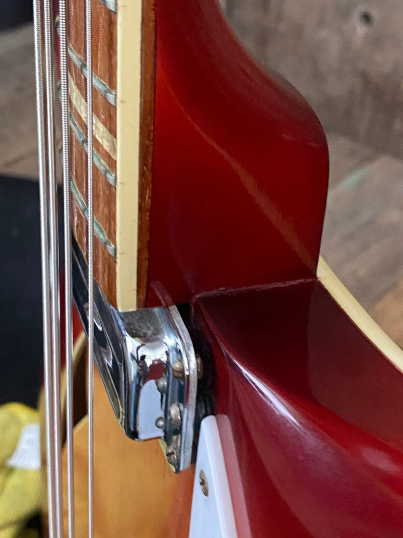 SOLD - Rickenbacker 4005 Bass 1966 Fireglo - Mahar's Vintage Guitars