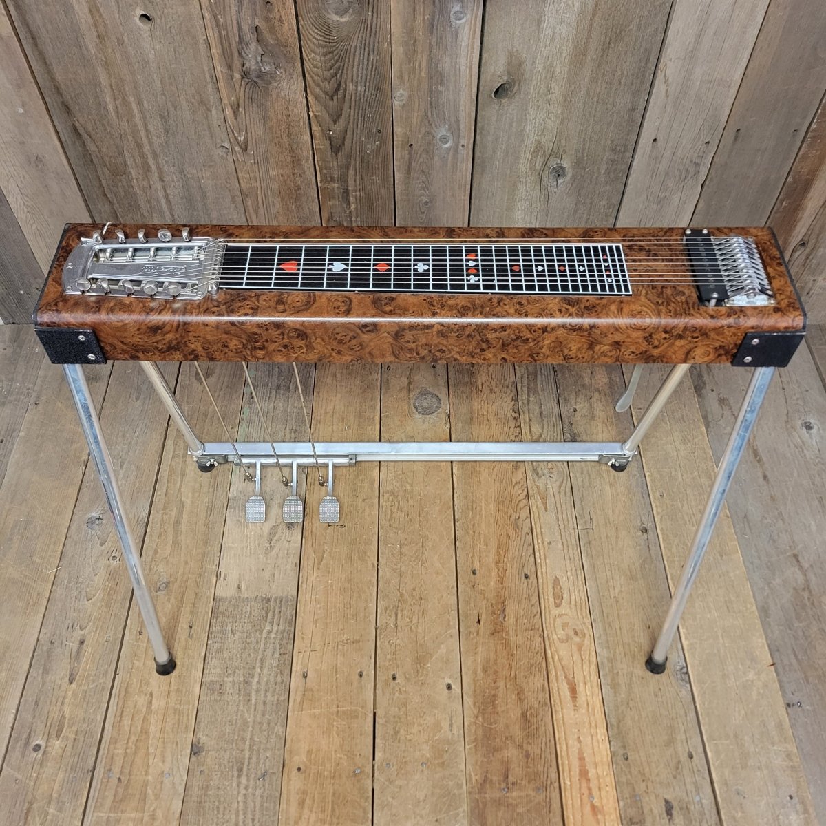 SOLD - Sho-Bud Maverick 10 String 3 Pedal 1 Knee Lever Pedal Steel