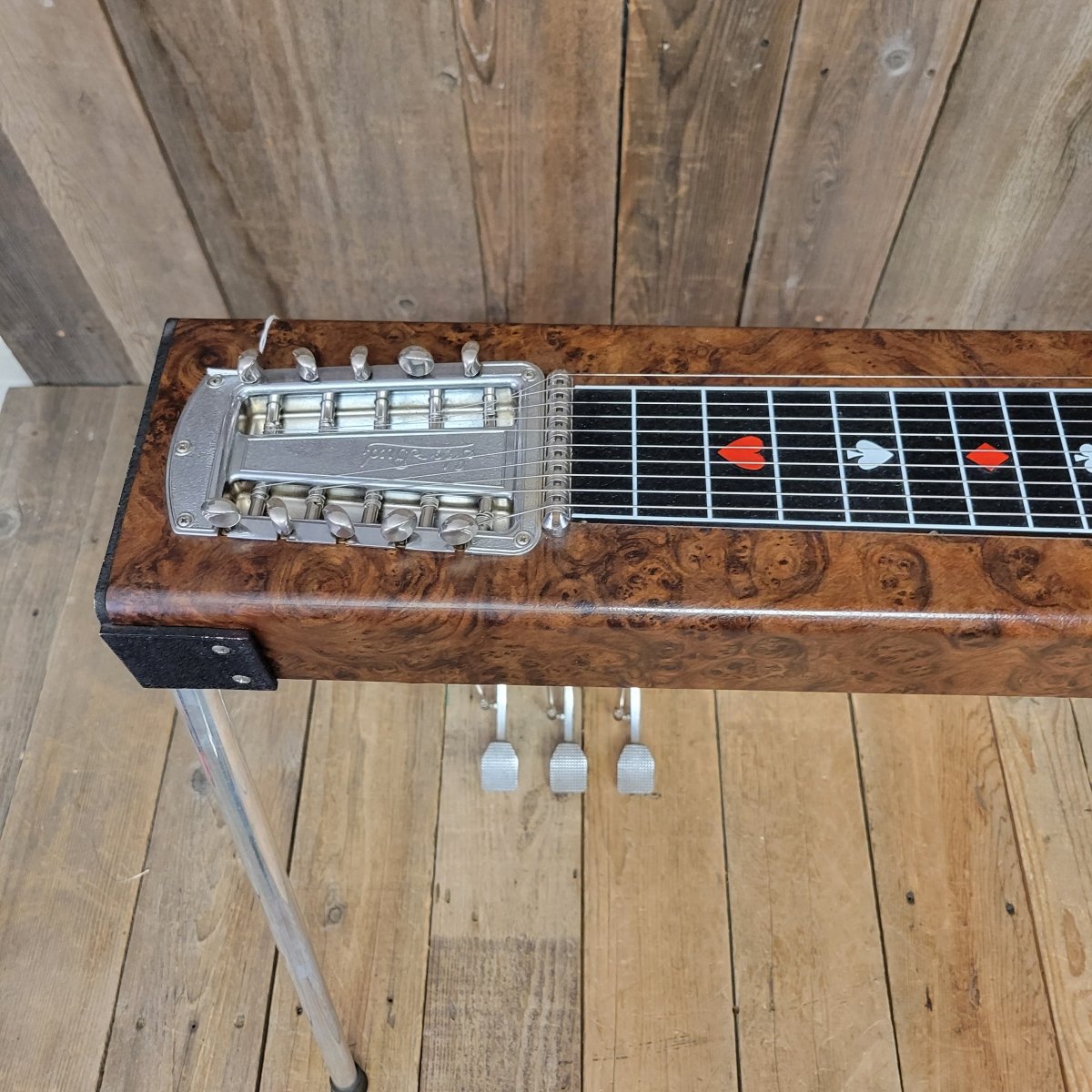SOLD - Sho-Bud Maverick 10 String 3 Pedal 1 Knee Lever Pedal Steel