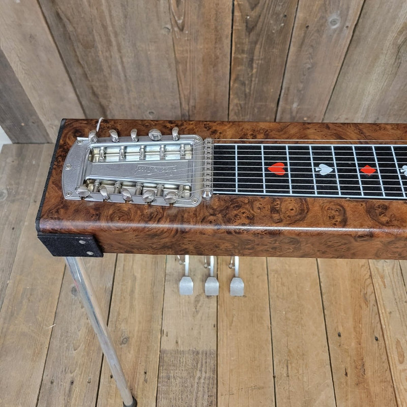 SOLD - Sho - Bud Maverick 10 String 3 Pedal 1 Knee Lever Pedal Steel 1976 - Mahar's Vintage Guitars