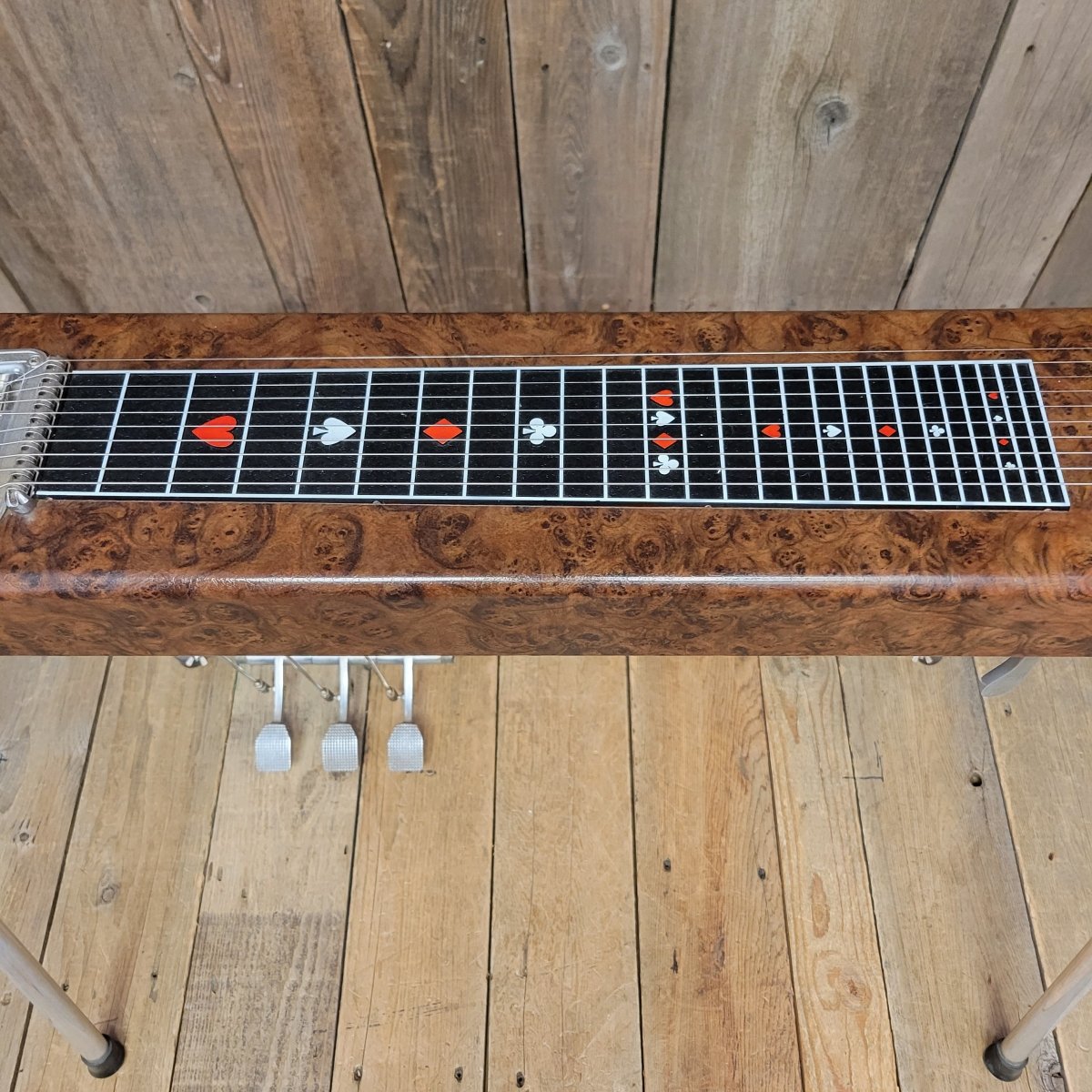 SOLD - Sho-Bud Maverick 10 String 3 Pedal 1 Knee Lever Pedal Steel