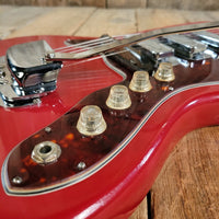 SOLD - Silvertone 1965 Silhouette Model 1488 - Mahar's Vintage Guitars