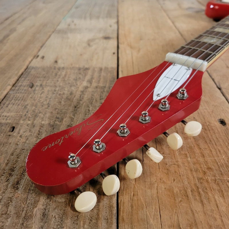 SOLD - Silvertone 1965 Silhouette Model 1488 - Mahar's Vintage Guitars