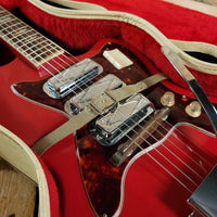SOLD - Silvertone 1965 Silhouette Model 1488 - Mahar's Vintage Guitars
