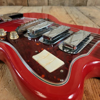SOLD - Silvertone 1965 Silhouette Model 1488 - Mahar's Vintage Guitars