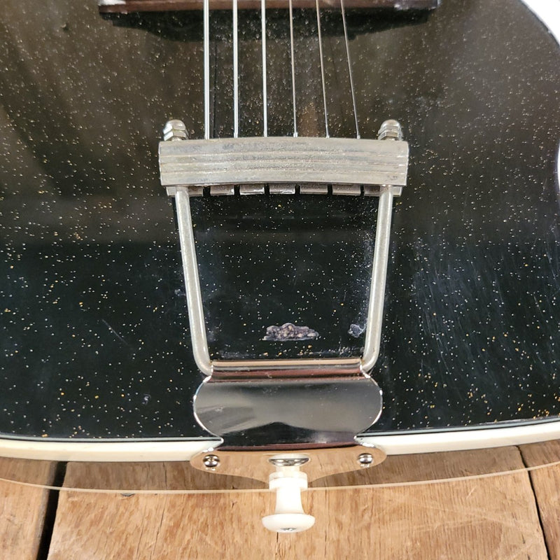 SOLD - Silvertone Jupiter Model 1423 All Original with Orig Case 1962 - Mahar's Vintage Guitars
