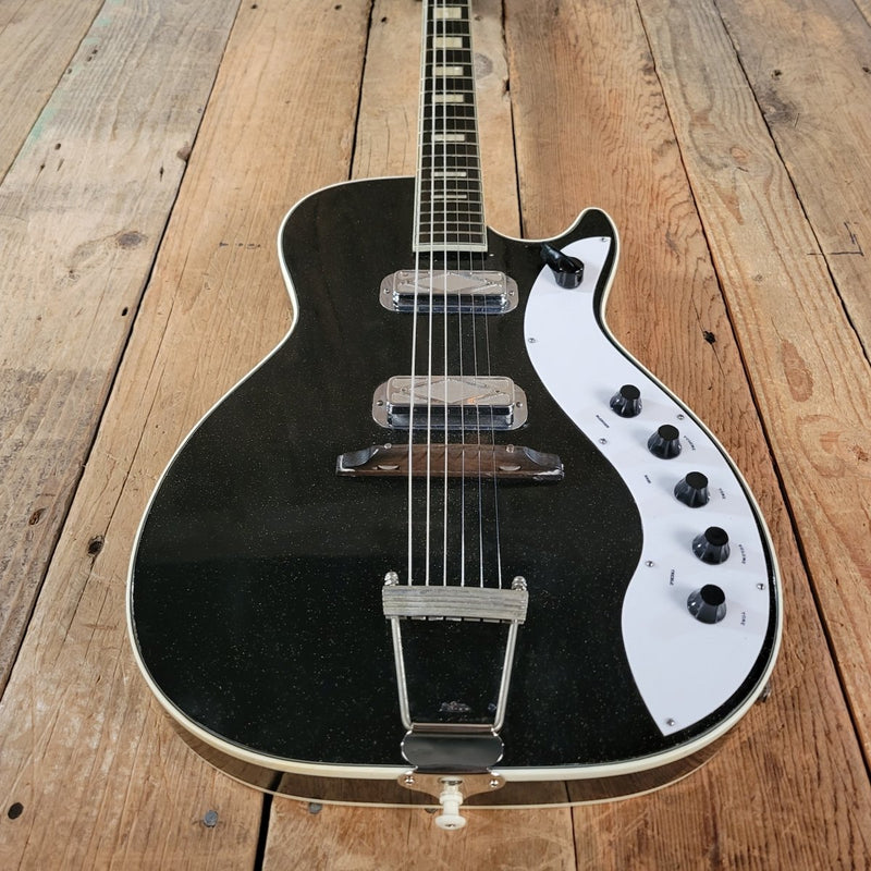 SOLD - Silvertone Jupiter Model 1423 All Original with Orig Case 1962 - Mahar's Vintage Guitars