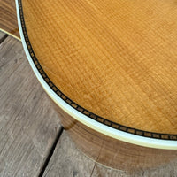 SOLD - S.L. Mossman Flint Hills 1976 Natural - Mahar's Vintage Guitars