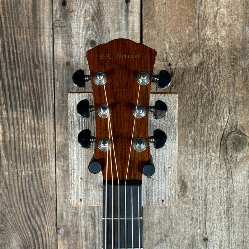 SOLD - S.L. Mossman Flint Hills 1976 Natural - Mahar's Vintage Guitars