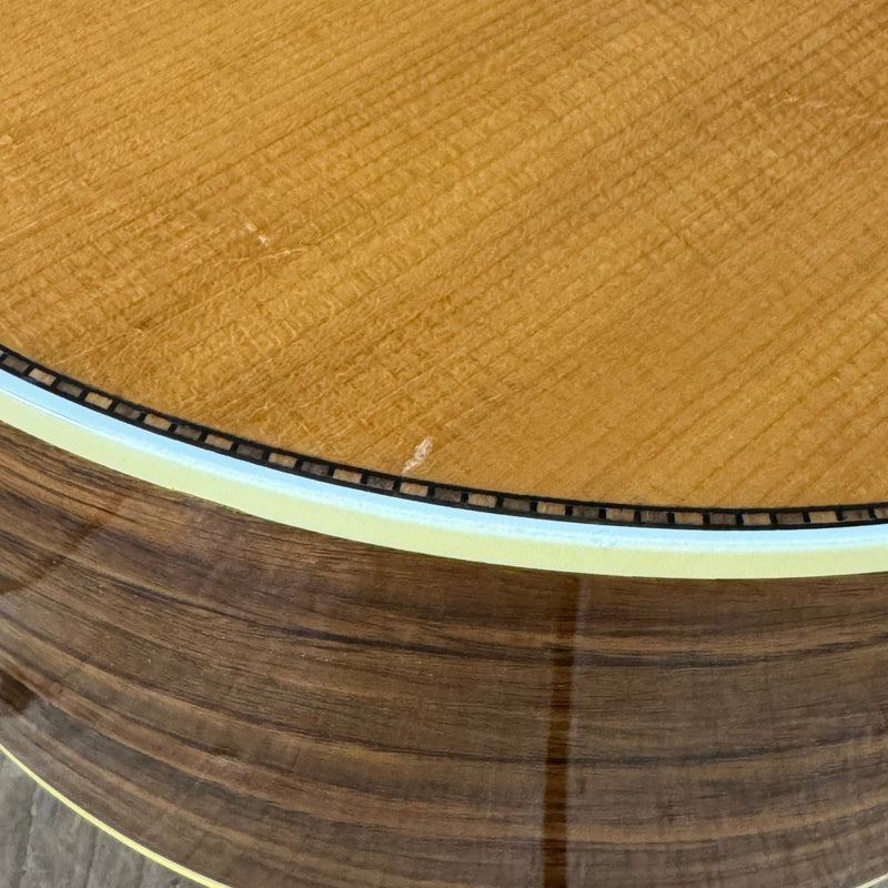 SOLD - S.L. Mossman Flint Hills 1976 Natural - Mahar's Vintage Guitars