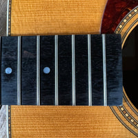 SOLD - S.L. Mossman Flint Hills 1976 Natural - Mahar's Vintage Guitars