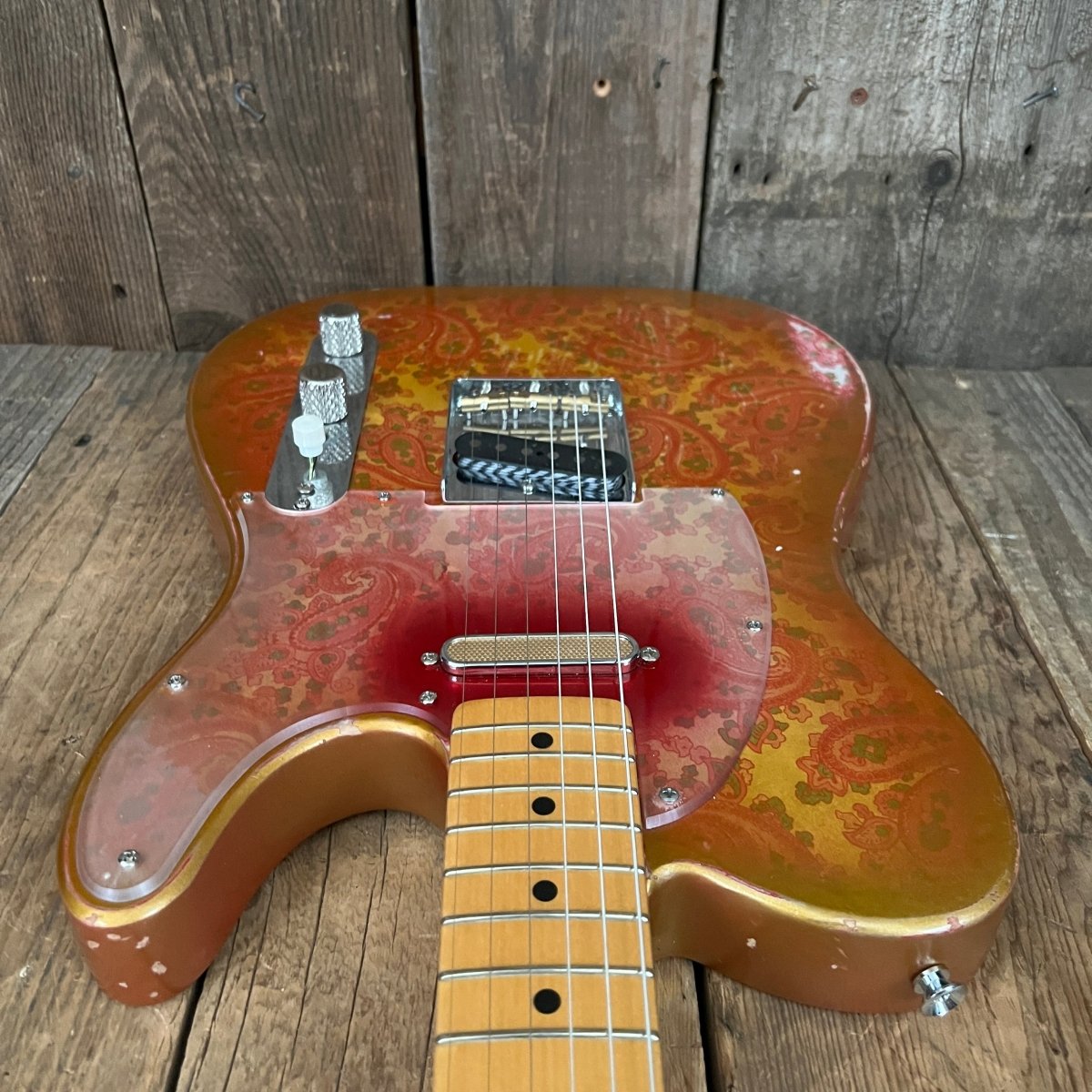 Swing Guitar テレキャスターRelic /Fender USA PU Fender Custom Shop S23 LTD '53 Tele Relic Guitar, Aged 2