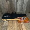 SOLD - Squier Gold Paisley Partscaster 1985 Telecaster - Mahar's Vintage Guitars