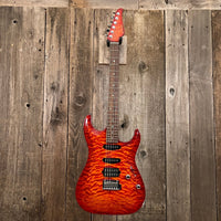SOLD - Suhr Carve Top Standard 2002 Fireburst - Mahar's Vintage Guitars