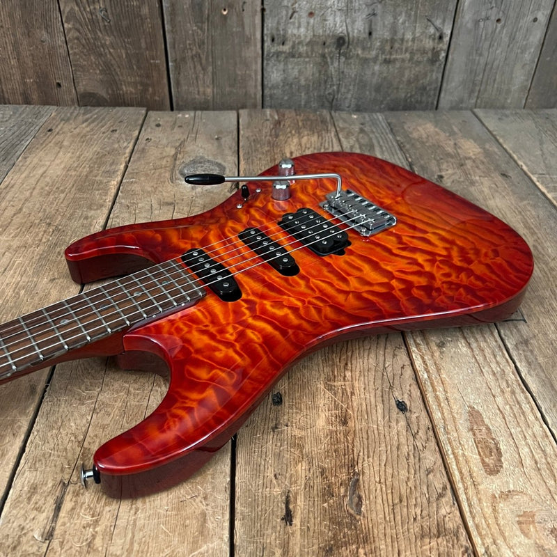 SOLD - Suhr Carve Top Standard 2002 Fireburst - Mahar's Vintage Guitars
