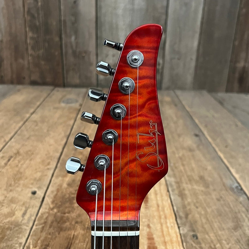 SOLD - Suhr Carve Top Standard 2002 Fireburst - Mahar's Vintage Guitars