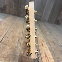 SOLD - Tom Anderson Hollow Drop Top Quilt Maple on Mahogany 2000 - Mahar's Vintage Guitars