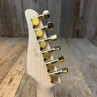 SOLD - Tom Anderson Hollow Drop Top Quilt Maple on Mahogany 2000 - Mahar's Vintage Guitars
