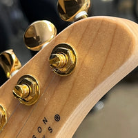 SOLD - Tom Anderson Hollow Drop Top Quilt Maple on Mahogany 2000 - Mahar's Vintage Guitars