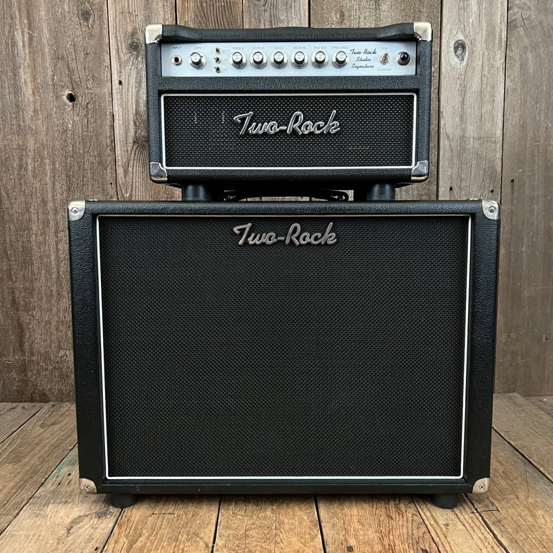 SOLD - Two - Rock Studio signature head and cabinet - Mahar's Vintage Guitars
