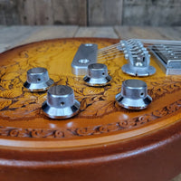 SOLD - Zemaitis CS24SU Custom Shop Wood Leaf Flame Maple Made in Japan - 2019 - Mahar's Vintage Guitars