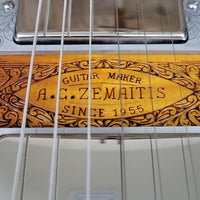 SOLD - Zemaitis CS24SU Custom Shop Wood Leaf Flame Maple Made in Japan - 2019 - Mahar's Vintage Guitars