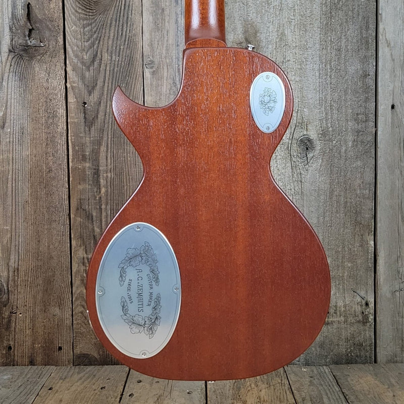 SOLD - Zemaitis CS24SU Custom Shop Wood Leaf Flame Maple Made in Japan - 2019 - Mahar's Vintage Guitars