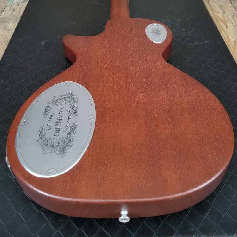 SOLD - Zemaitis CS24SU Custom Shop Wood Leaf Flame Maple Made in Japan - 2019 - Mahar's Vintage Guitars