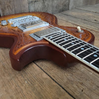 SOLD - Zemaitis CS24SU Custom Shop Wood Leaf Flame Maple Made in Japan - 2019 - Mahar's Vintage Guitars