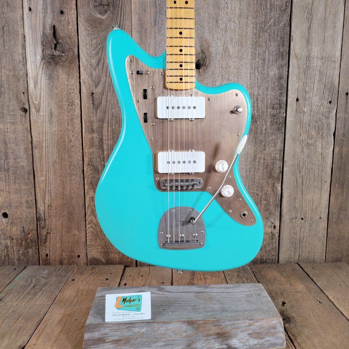 Squier 2023 Fender 40th Anniversary Jazzmaster Vintage Edition, Excellent - Mahar's Vintage Guitars