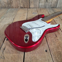 Squier 2024 Classic Vibe 60s Stratocaster Candy Apple Red Near Mint - Mahar's Vintage Guitars