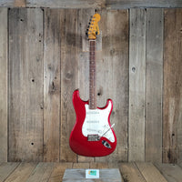 Squier 2024 Classic Vibe 60s Stratocaster Candy Apple Red Near Mint - Mahar's Vintage Guitars