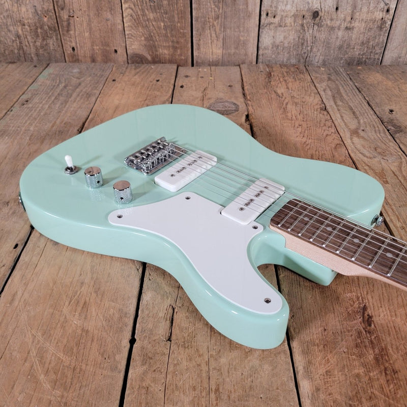Squier Paranormal Baritone Cabronita Telecaster 2021 – Sea Foam Green, Mint - Mahar's Vintage Guitars