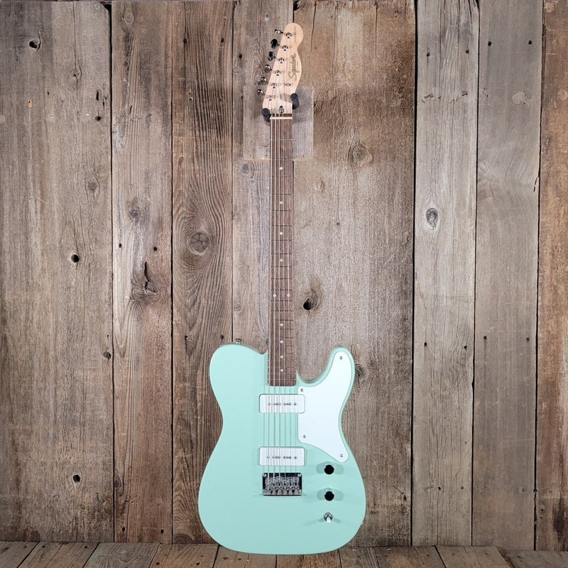 Squier Paranormal Baritone Cabronita Telecaster 2021 – Sea Foam Green, Mint - Mahar's Vintage Guitars