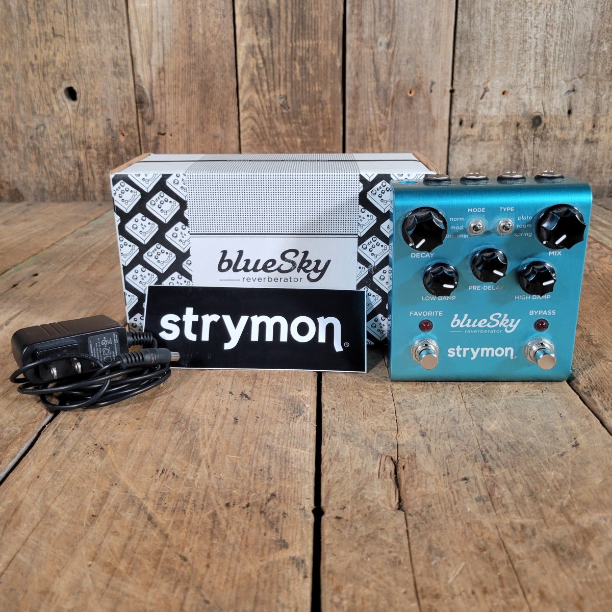 Strymon Blue Sky Reverb V1 w/ Box & Power Supply - Mahar's Vintage Guitars