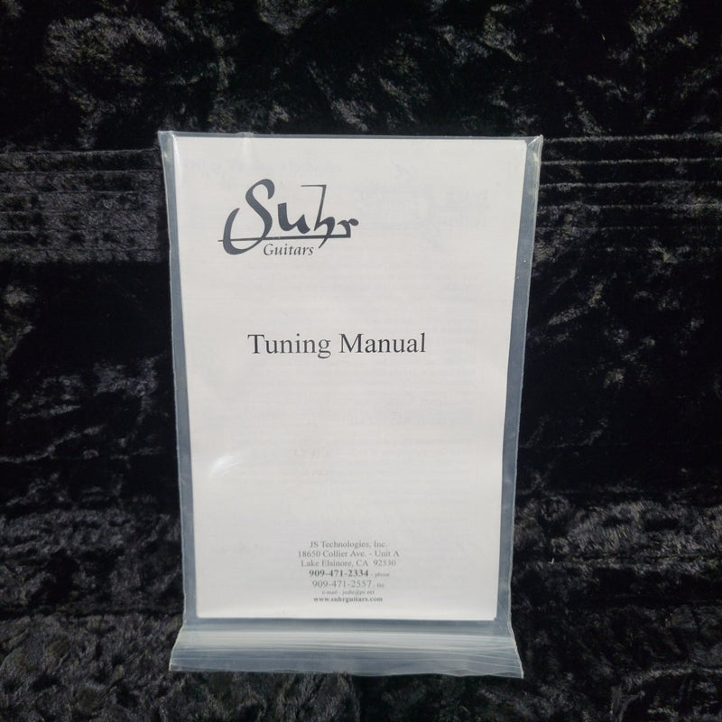 Suhr Carve Top Standard 2001 Quilt Mint Condition - Mahar's Vintage Guitars