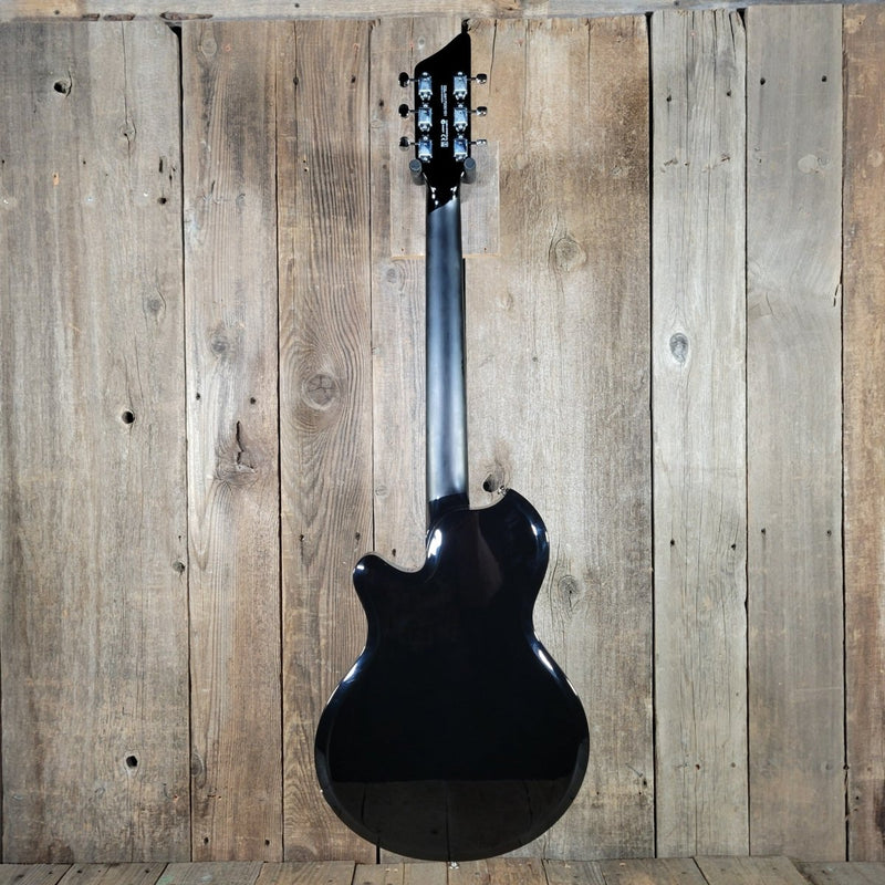 Supro 2030JB Hampton Island Series 3 pickup Set Neck Jet Black With Original Case Mint - Mahar's Vintage Guitars