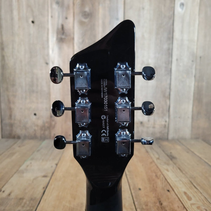 Supro 2030JB Hampton Island Series 3 pickup Set Neck Jet Black With Original Case Mint - Mahar's Vintage Guitars