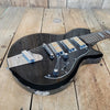 Supro 2030JB Hampton Island Series 3 pickup Set Neck Jet Black With Original Case Mint - Mahar's Vintage Guitars
