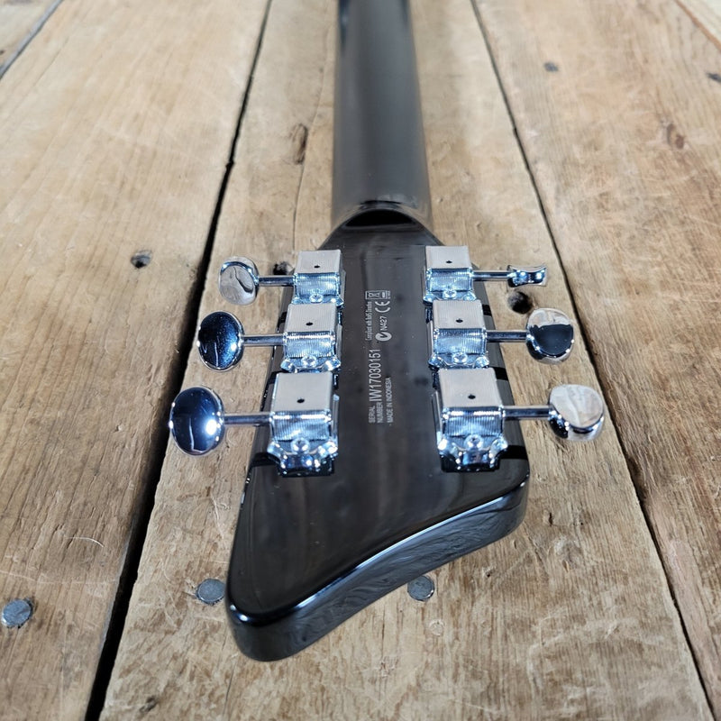 Supro 2030JB Hampton Island Series 3 pickup Set Neck Jet Black With Original Case Mint - Mahar's Vintage Guitars