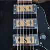 Supro 2030JB Hampton Island Series 3 pickup Set Neck Jet Black With Original Case Mint - Mahar's Vintage Guitars