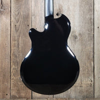 Supro 2030JB Hampton Island Series 3 pickup Set Neck Jet Black With Original Case Mint - Mahar's Vintage Guitars