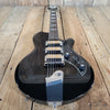 Supro 2030JB Hampton Island Series 3 pickup Set Neck Jet Black With Original Case Mint - Mahar's Vintage Guitars