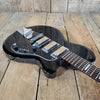 Supro 2030JB Hampton Island Series 3 pickup Set Neck Jet Black With Original Case Mint - Mahar's Vintage Guitars