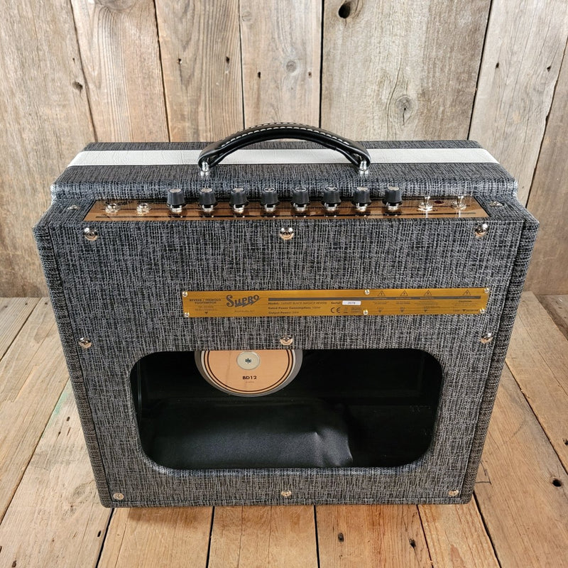 Supro Black Magick Reverb 1696RT – 25W 1x12 Tube Combo Amp, Vintage - Inspired 2020 - Mahar's Vintage Guitars