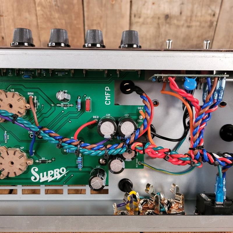 Supro Black Magick Reverb 1696RT – 25W 1x12 Tube Combo Amp, Vintage - Inspired 2020 - Mahar's Vintage Guitars