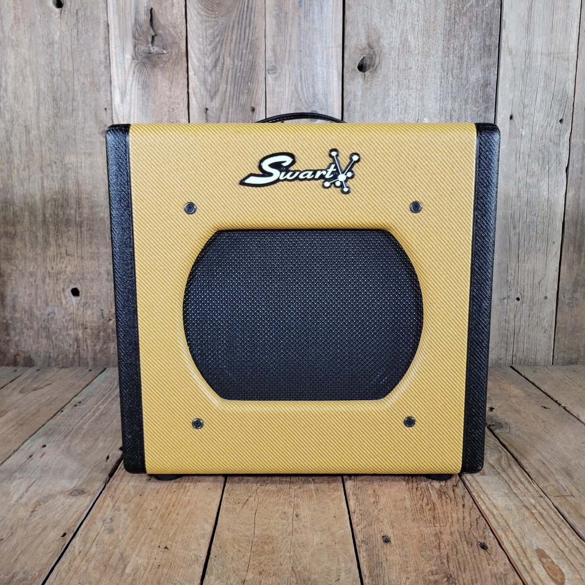 Swart Space Tone STR Tremolo 2015 Tweed — Night Light Jr - Mahar's Vintage Guitars